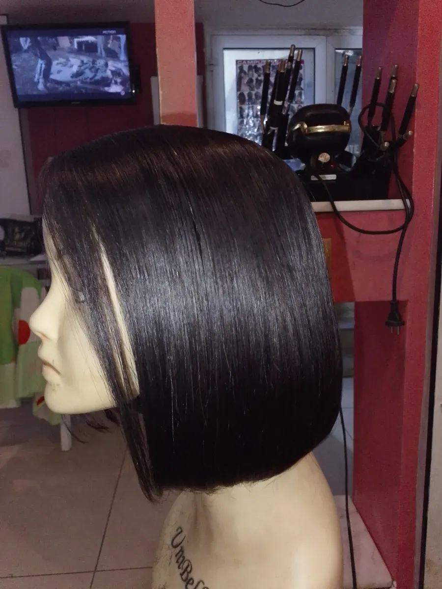 Lavar peluca con mascarilla y bronshing — foto 3
