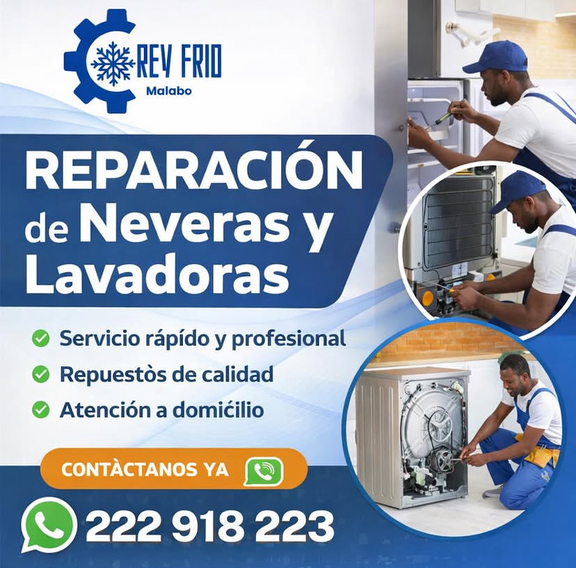 Reparación de neveras y lavadoras